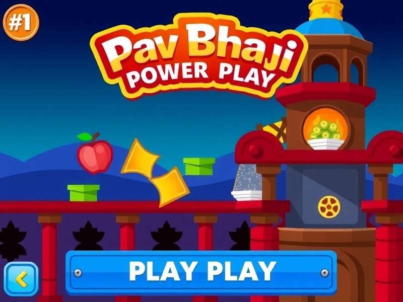 Experience the vibrant world of Pav Bhaji Power Play Pav Bhaji Power Play Game Screenshot